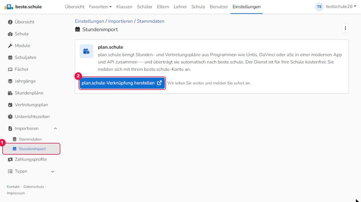 Stundenimport in beste.schule