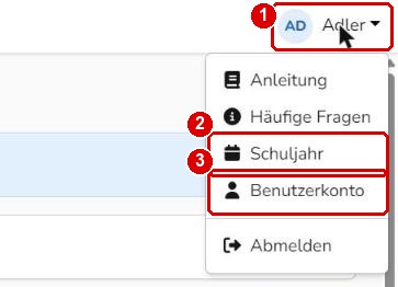 Benutzermenü